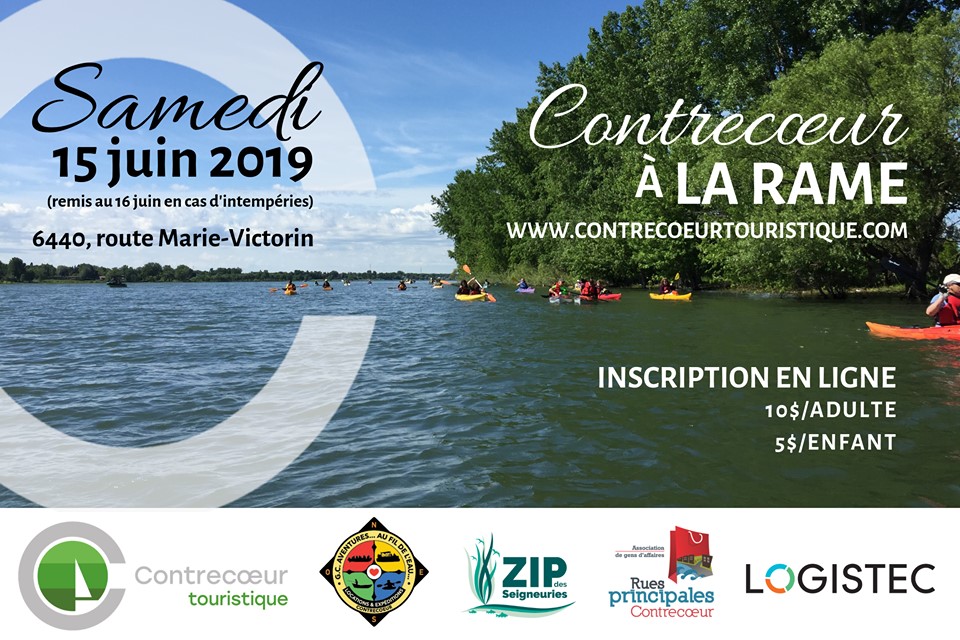 Venez ramer avec nous à Contrecœur!